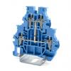 RS PRO Odpojovací svorkovnice, 1kV Modrá 4mm² 1 Objímka RS PRO Odpojovací svorkovnice, 1kV Modrá 4mm² 1 Objímka