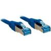 LINDY 47146 RJ45 síťové kabely, propojovací kabely CAT 6A S/FTP 0.50 m modrá 1 ks LINDY 47146 RJ45 síťové kabely, propojovací kabely CAT 6A S/FTP 0.50 m modrá 1 ks