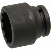 Nástrčkový klíč 41 mm pohon 44 mm Hluboká nástrčná hlavice Dvojitý šestihran, celková délka: 85mm SAM Nástrčkový klíč 41 mm pohon 44 mm Hluboká nástrčná hlavice Dvojitý šestihran, celková délka: 85mm SAM