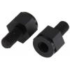 Distanční vložka Šestihranný HTSN-M4-6-8-2 6 mm, Nylon Essentra