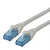 Roline Cat6a Ethernetové kabely, Šedá, Nízko dýmivý bezhalogenový 300 mm 8, typ pláště: Stíněné Nestíněný Roline Cat6a Ethernetové kabely, Šedá, Nízko dýmivý bezhalogenový 300 mm 8, typ pláště: Stíněné Nestíněný