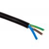 RS PRO Napájecí kabel 3žilový 100 m Polyvinylchlorid plášť, Černá, vnější průměr: 6.7 mm OD, 300V 70 °C RS PRO Napájecí kabel 3žilový 100 m Polyvinylchlorid plášť, Černá, vnější průměr: 6.7 mm OD, 300V 70 °C