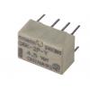 Omron Signálové relé DPDT Montáž na plošný spoj 1A 4.5V dc HFD4