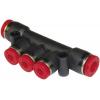 IMI NORGREN rozdělovač C00D31006 Ø vedení: 10 mm, 10 mm, 6 mm, 6 mm, 6 mm 1 ks