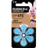 Duracell Baterie do naslouchátek ZA 675 1.45 V 1 ks 630 mAh zinko-vzduchová DURACELL - Batterie Hörgeraete EasyTab 675 PR44 NEU 6St. - Batterie - 1,4 V