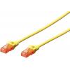 Digitus DK-1612-020/Y RJ45 síťové kabely, propojovací kabely CAT 6 U/UTP 2.00 m žlutá kroucené páry 1 ks Digitus DK-1612-020/Y RJ45 síťové kabely, propojovací kabely CAT 6 U/UTP 2.00 m žlutá kroucené páry 1 ks