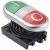 TRU COMPONENTS TC-10344000 S2TR-P1W dvojitý tlakový spínač zelená, červená 1 ks TRU COMPONENTS TC-10344000 S2TR-P1W dvojitý tlakový spínač zelená, červená 1 ks