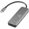Renkforce RF-6872246 USB Hub 4 porty USB-C® USB 3.2 Gen2 10 GBit/s s hliníkovým krytem, s konektorem USB C šedá RF-USBCH-220 Renkforce RF-6872246 USB Hub 4 porty USB-C® USB 3.2 Gen2 10 GBit/s s hliníkovým krytem, s konektorem USB C šedá RF-USBCH-220