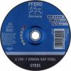 PFERD TOOLS 62223737 E 230-7 ZIRKON SGP STEEL brusný kotouč lomený Průměr 230 mm Ø otvoru 22.23 mm ocel 10 ks