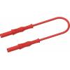 Electro PJP 2311-IECIV-CD1-100R měřicí kabel banánková zástrčka 4 mm 1 m červená 1 ks Electro PJP 2311-IECIV-CD1-100R měřicí kabel banánková zástrčka 4 mm 1 m červená 1 ks