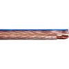 Faber Kabel 0317570 reproduktorový kabel YFAZ 2 x 4 mm² modrá, transparentní metrové zboží