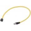 HARTING Cat6a Ethernetové kabely, Žlutá, Polyvinylchlorid, A: Rovný 2 m Vnější, B: RJ45 Vnější HARTING Cat6a Ethernetové kabely, Žlutá, Polyvinylchlorid, A: Rovný 2 m Vnější, B: RJ45 Vnější