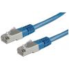Value 21.99.1374 RJ45 síťové kabely, propojovací kabely CAT 6 S/FTP 7.00 m modrá dvoužilový stíněný 1 ks Value 21.99.1374 RJ45 síťové kabely, propojovací kabely CAT 6 S/FTP 7.00 m modrá dvoužilový stíněný 1 ks