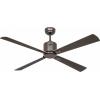 CasaFan ECO NEO III 132 BZ-WN/SI WiFi Flügel Wenge/silber stropní ventilátor 27 W (Ø x v) 132 cm x 360 mm bronzová s dálkovým ovládáním, s časovačem, vhodný i