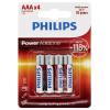Philips Power LR03 mikrotužková baterie AAA alkalicko-manganová 1.5 V 4 ks Philips Power LR03 mikrotužková baterie AAA alkalicko-manganová 1.5 V 4 ks