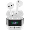 Cellularline BTMSTWSSPARKW Headset do uší (In Ear) Bluetooth®, Bez kabelu bílá, černá Nabíjecí pouzdro, Indikátor nabití, regulace hlasitosti Cellularline BTMSTWSSPARKW Headset do uší (In Ear) Bluetooth®, Bez kabelu bílá, černá Nabíjecí pouzdro, Indikátor nabití, regulace hlasitosti