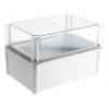 Fibox Pouzdro, řada: SOLID PC IP66, IP67 Nestíněný barva Šedá IK09, IK08 barva Průhledné Polykarbonát 278 mm 180 mm 188