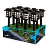 svít.solar.ML-GS005 LED zápich 38cm Lucerna černá