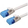 Value 21.99.2011 RJ45 síťové kabely, propojovací kabely CAT 6A U/UTP 1.00 m šedá nestíněný, plochý, pozlacené kontakty 1 ks Value 21.99.2011 RJ45 síťové kabely, propojovací kabely CAT 6A U/UTP 1.00 m šedá nestíněný, plochý, pozlacené kontakty 1 ks