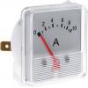 Analogový panelový ampérmetr F3PAM1801-10A, řada: F3PAM 120 A DC, šířka výřezu: 48 mm, přesnost měřicího přístroje: ±8 % Analogový panelový ampérmetr F3PAM1801-10A, řada: F3PAM 120 A DC, šířka výřezu: 48 mm, přesnost měřicího přístroje: ±8 %