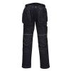 Portwest Pracovní kalhoty Unisex EN 14404, SC: 86 cm velikost 34 in v pase, Šedá, Černá, řada: T602