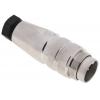 Amphenol Industrial Zástrčka DIN, řada: C 091 D, počet kontaktů: 5, velikost: M16, 300 V ac/dc, orientace těla: Rovný,