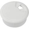 TRU COMPONENTS 530045 kabelová průchodka pro pracovní desky ABS, bílá, 1 ks