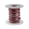 Zapojovací vodič, řada: Premium, typ kabelu: UL1007, prameny vodičů: 16/0.25 mm, Červená, 300V 30 m 18 AWG Zapojovací vodič, řada: Premium, typ kabelu: UL1007, prameny vodičů: 16/0.25 mm, Červená, 300V 30 m 18 AWG