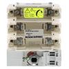 Socomec Pojistka odpojovač spínače, řada: FUSERBLOC 3pólový Zapouzdřený 63 A velikost pojistky A2, A3 Socomec Pojistka odpojovač spínače, řada: FUSERBLOC 3pólový Zapouzdřený 63 A velikost pojistky A2, A3