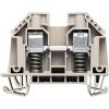 W-terminal with external tensioning, Feed-through terminal, Rated cross-section: 10 mm², Screw connection, WDU 10 SL 9537480000 Tmavě béžová Weidmüller 50 ks W-terminal with external tensioning, Feed-through terminal, Rated cross-section: 10 mm², Screw connection, WDU 10 SL 9537480000 Tmavě béžová Weidmüller 50 ks