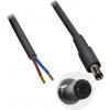 BKL Electronic 075831 nízkonapěťový připojovací kabel nízkonapěťová zástrčka - kabel s otevřenými konci 5.50 mm 2.50 mm 2.00 m 1 ks