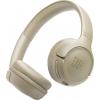 JBL Tune 530 sluchátka otevřená (On Ear) Bez kabelu, Bluetooth® béžová Redukce šumu mikrofonu headset telefon JBL Tune 530 sluchátka otevřená (On Ear) Bez kabelu, Bluetooth® béžová Redukce šumu mikrofonu headset telefon