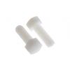 RS PRO Šroub s vnitřním šestihranem, Obyčejný, Nylon, M8, délka: 25 mm
