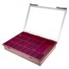 Přihrádková krabice 15 přihrádek Červená, Polypropylen 57 mm x 338mm x 260 mm Raaco