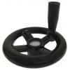 RS PRO Černá Ruční kolo 100 mm