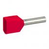 Legrand Dutinka, řada: Starfix Izolované délka kolíku 8 mm Červená, průměr kolíku: 2.35 mm Legrand Dutinka, řada: Starfix Izolované délka kolíku 8 mm Červená, průměr kolíku: 2.35 mm