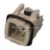 Kontaktní vložka HDC DA-003-M, vidlice, 3+PE pin, 250 V / 10 A