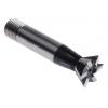 RS PRO Fréza na rybiny, celková délka: 63mm, HSS Standardní, úhlové: 60 ° průměr 19 mm RS PRO Fréza na rybiny, celková délka: 63mm, HSS Standardní, úhlové: 60 ° průměr 19 mm