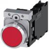 Siemens Tlačítkový spínač, řada: SIRIUS ACT 3SU11 IP66, IP67, IP69K SPST Deska 22 mm Červená Siemens Tlačítkový spínač, řada: SIRIUS ACT 3SU11 IP66, IP67, IP69K SPST Deska 22 mm Červená