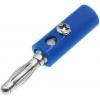 RS PRO Banánek, 4 mm, 30V, 32A, Modrá, Vnější Přenos, materiál kontaktu: Mosaz, délka: 39 mm, pokovení kontaktu: Nikl RS PRO Banánek, 4 mm, 30V, 32A, Modrá, Vnější Přenos, materiál kontaktu: Mosaz, délka: 39 mm, pokovení kontaktu: Nikl