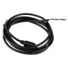 RS PRO Kabel DIN, A: Vnější, A: Zástrčka, B: Volný konec 2 m, Černá RS PRO Kabel DIN, A: Vnější, A: Zástrčka, B: Volný konec 2 m, Černá