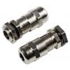 Kabelová průchodka, řada: WADI-TEC R1221200R Kovová Niklovaná mosaz, IP68 M12 SIB 4 mm až 6.5 mm
