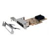 Síťová karta 4portový, typ sběrnice: PCIe 1000Mbps EX-6074-3 Ethernet Exsys