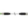Kabel ovladače snímače, A: Vnější, A: Rovný 3, B: Přímý, B: Vnitřní, 60V 3, IP65, řada: 7000 Murrelektronik Limited 300