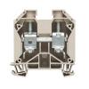 W-Series, Feed-through terminal, Rated cross-section: 35 mm², Screw connection, Direct mounting WDU 35/ZA 1028800000 Tmavě béžová Weidmüller 40 ks