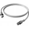 Easylan CPP1OACACA0030 RJ45 síťové kabely, propojovací kabely CAT 6 S/FTP 3.00 m šedá dvoužilový stíněný, bez halogenů, samozhášecí 1 ks Easylan CPP1OACACA0030 RJ45 síťové kabely, propojovací kabely CAT 6 S/FTP 3.00 m šedá dvoužilový stíněný, bez halogenů, samozhášecí 1 ks