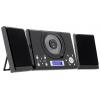 Roxx MC 201 stereo systém AUX, CD, FM, vč. dálkového ovládání, včetně reproduktoru, funkce alarmu černá