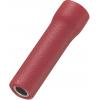 TRU COMPONENTS 745456 krimpovací spojka 0.50 mm² 1.50 mm² plná izolace červená 100 ks