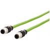 Metz Connect 142M1D11010 M 12 síťové kabely, propojovací kabely CAT 5e SF/FTP 1.00 m zelená krytí PUR, odolné proti kyselinám, odolné proti ozonu, odolné proti Metz Connect 142M1D11010 M 12 síťové kabely, propojovací kabely CAT 5e SF/FTP 1.00 m zelená krytí PUR, odolné proti kyselinám, odolné proti ozonu, odolné proti