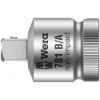Adaptér patice 3/8 in Čtvercový, celková délka: 27mm Wera Adaptér patice 3/8 in Čtvercový, celková délka: 27mm Wera